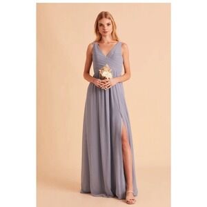 Birdy Grey women's Dress Dusty Blue Size Xlarge Long Party Dress Bridesmaids‎
